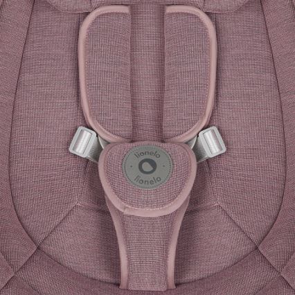 Lionelo - Dětské houpátko s melodií BLOSSOM Pink Mauve + dálkové ovládání