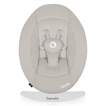 Lionelo - Dětské houpátko s melodií IRIS 4xAA Beige Sand
