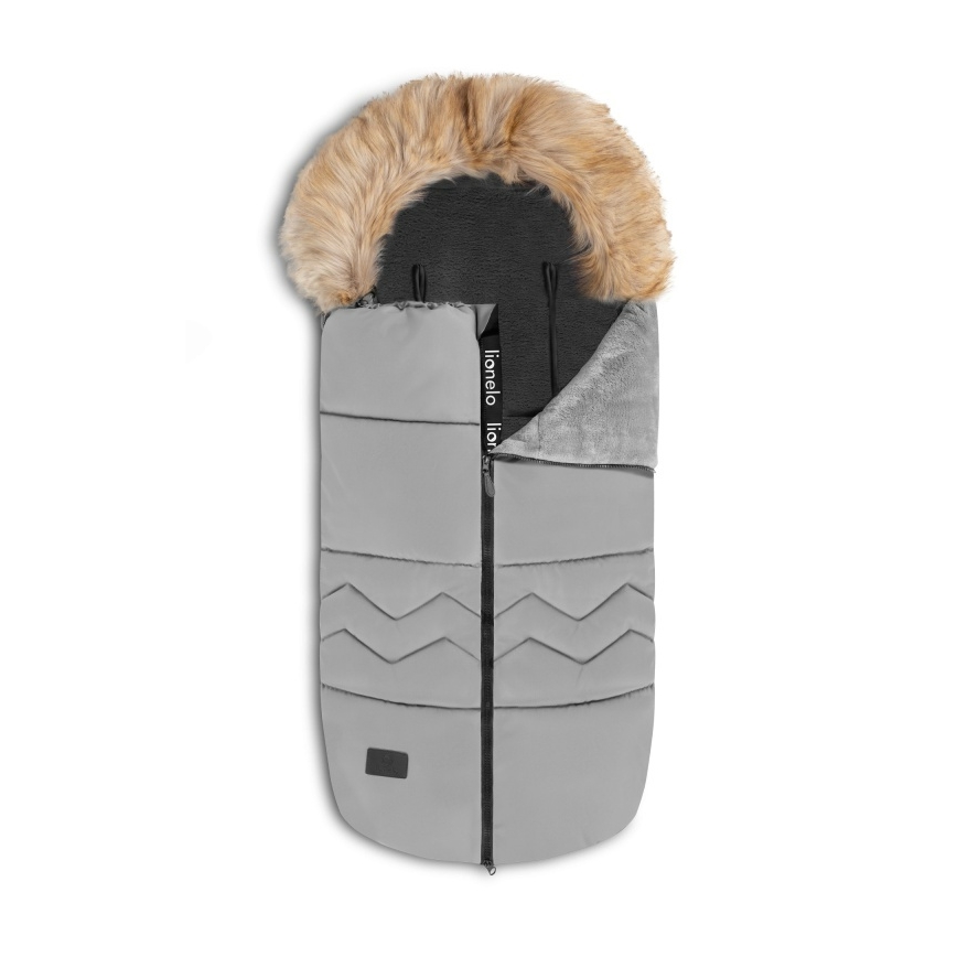 Lionelo - Dětský fusak FRODE Grey Dove