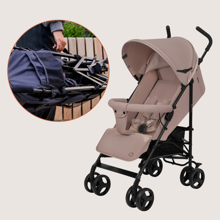 Lionelo - Golfový kočárek ELIA Beige Taupe