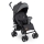 Lionelo - Golfový kočárek IRMA Black/Dark Grey