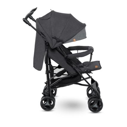 Lionelo - Golfový kočárek IRMA Black/Dark Grey