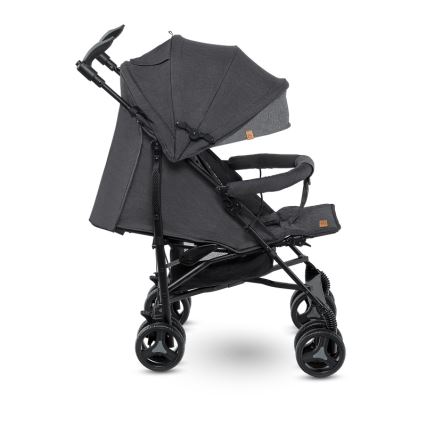 Lionelo - Golfový kočárek IRMA Black/Dark Grey