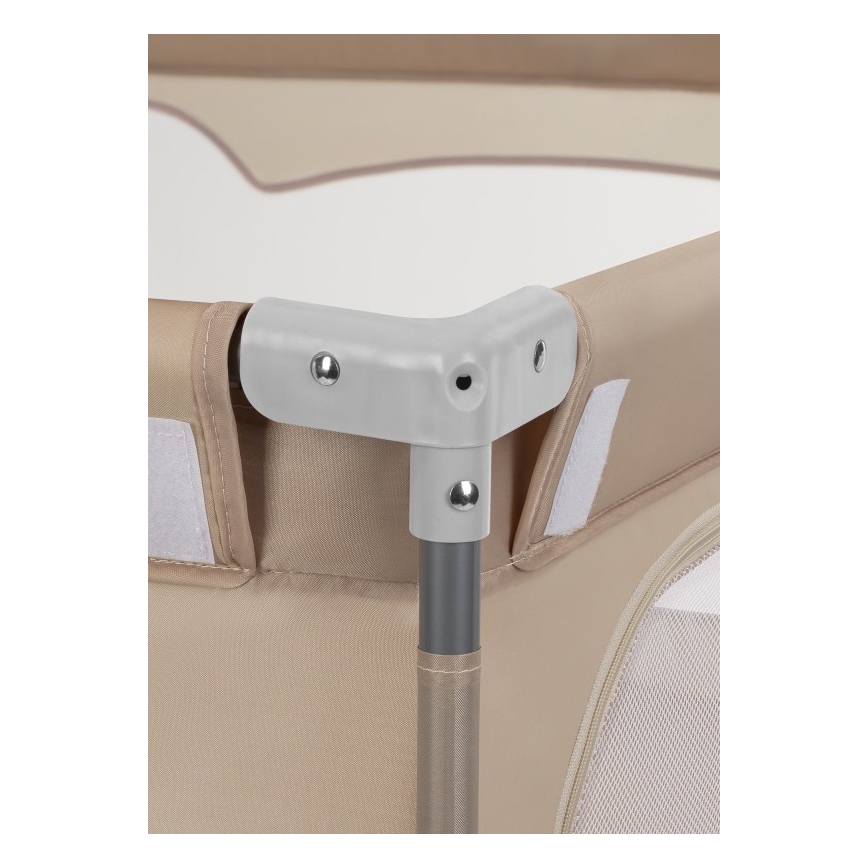 Lionelo - Hrací ohrádka FLORENCE Beige Sand