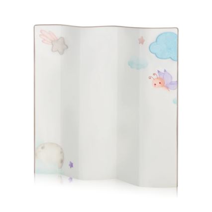 Lionelo - Hrací ohrádka MILLE PLUS Grey Beige