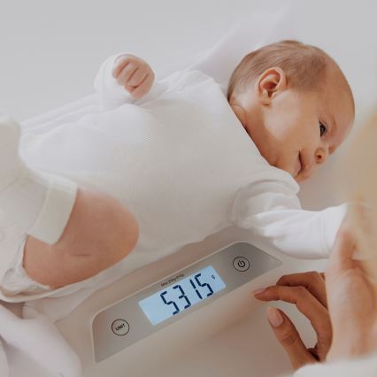 Lionelo - Kojenecká váha BABYBALANCE 3xAAA