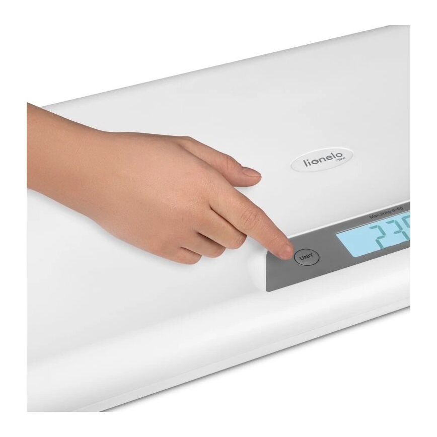Lionelo - Kojenecká váha BABYBALANCE 3xAAA