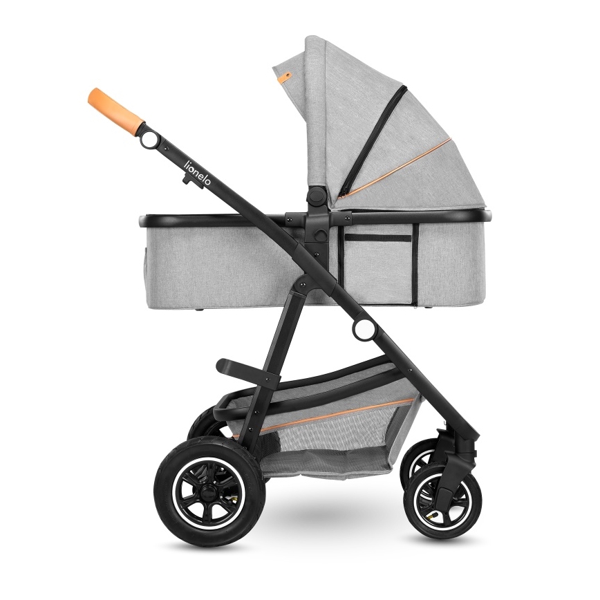 Lionelo - Kombinovaný kočárek 2v1 AMBER Grey Stone