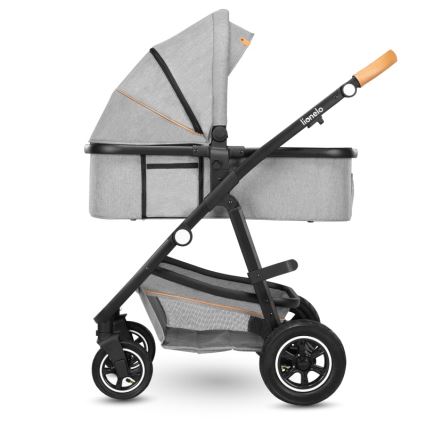 Lionelo - Kombinovaný kočárek 2v1 AMBER Grey Stone