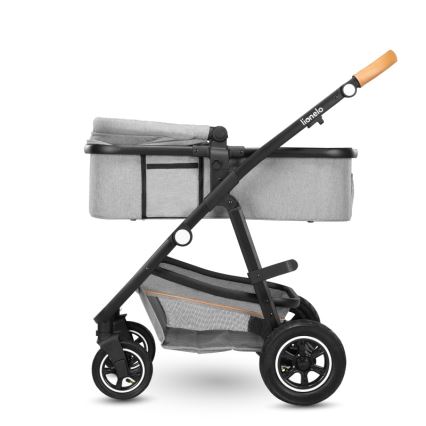 Lionelo - Kombinovaný kočárek 2v1 AMBER Grey Stone