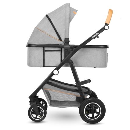 Lionelo - Kombinovaný kočárek 2v1 AMBER Grey Stone