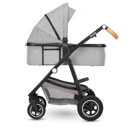 Lionelo - Kombinovaný kočárek 2v1 AMBER Grey Stone