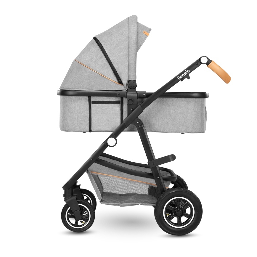 Lionelo - Kombinovaný kočárek 2v1 AMBER Grey Stone