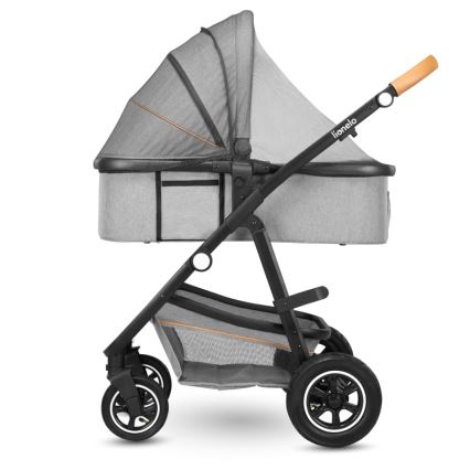 Lionelo - Kombinovaný kočárek 2v1 AMBER Grey Stone