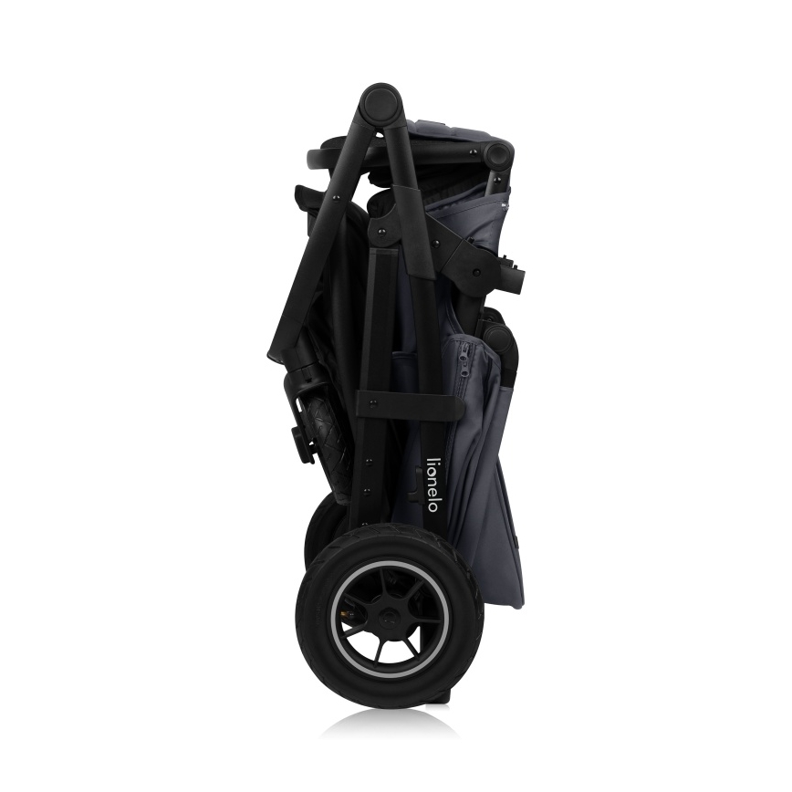 Lionelo - Kombinovaný kočárek 2v1 AMBER PLUS Grey Graphite