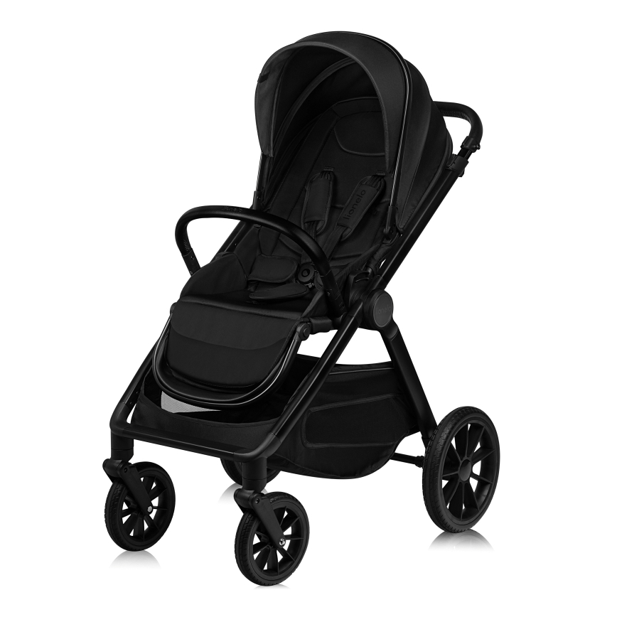 Lionelo - Kombinovaný kočárek 2v1 LAYLA Black Onyx