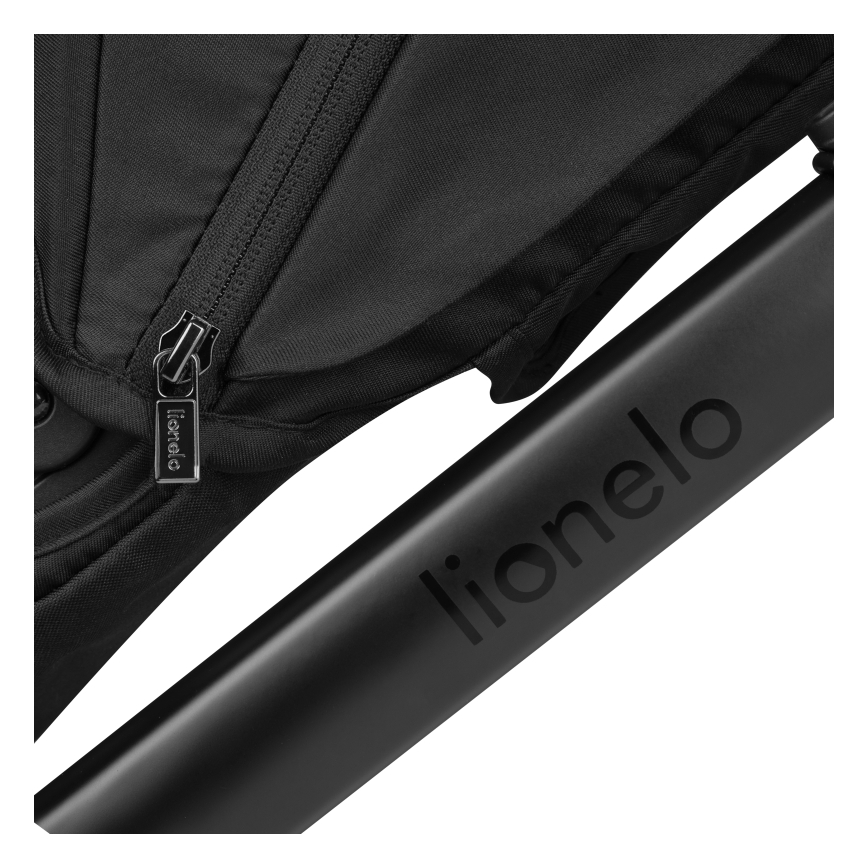 Lionelo - Kombinovaný kočárek 2v1 LAYLA Black Onyx