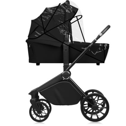 Lionelo - Kombinovaný kočárek 2v1 MIKA PLUS Black Onyx