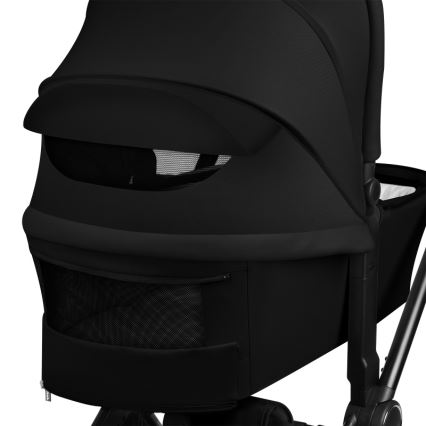 Lionelo - Kombinovaný kočárek 2v1 MIKA PLUS Black Onyx