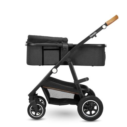 Lionelo - Kombinovaný kočárek 3v1 AMBER Grey Graphite