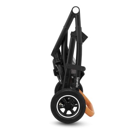 Lionelo - Kombinovaný kočárek 3v1 AMBER Grey Graphite