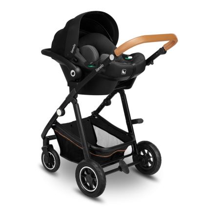 Lionelo - Kombinovaný kočárek 3v1 AMBER Grey Graphite