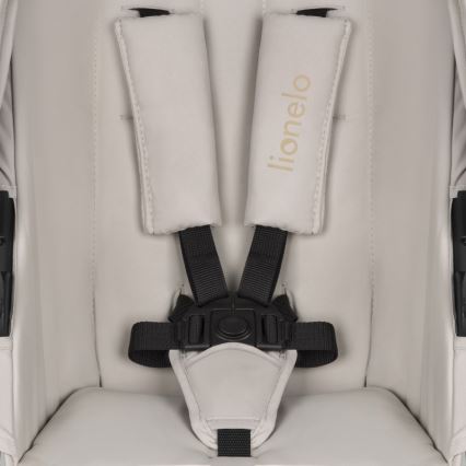 Lionelo - Kombinovaný kočárek 3v1 AMBER PLUS Beige Sand