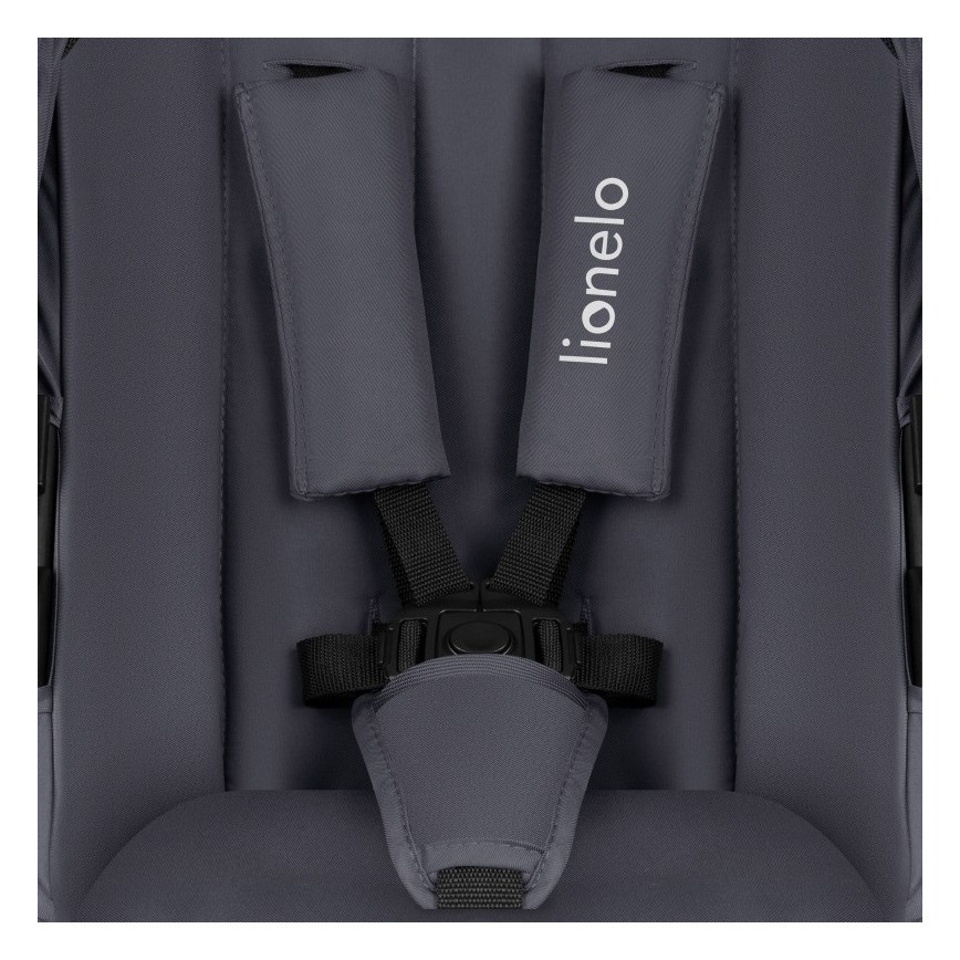 Lionelo - Kombinovaný kočárek 3v1 AMBER PLUS grey Graphite