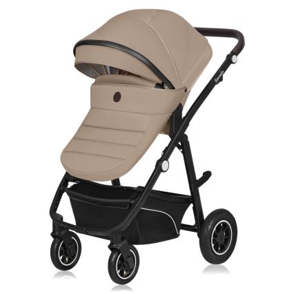 Lionelo - Kombinovaný kočárek 3v1 BIANKA Beige Sand