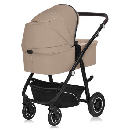 Lionelo - Kombinovaný kočárek 3v1 BIANKA Beige Sand