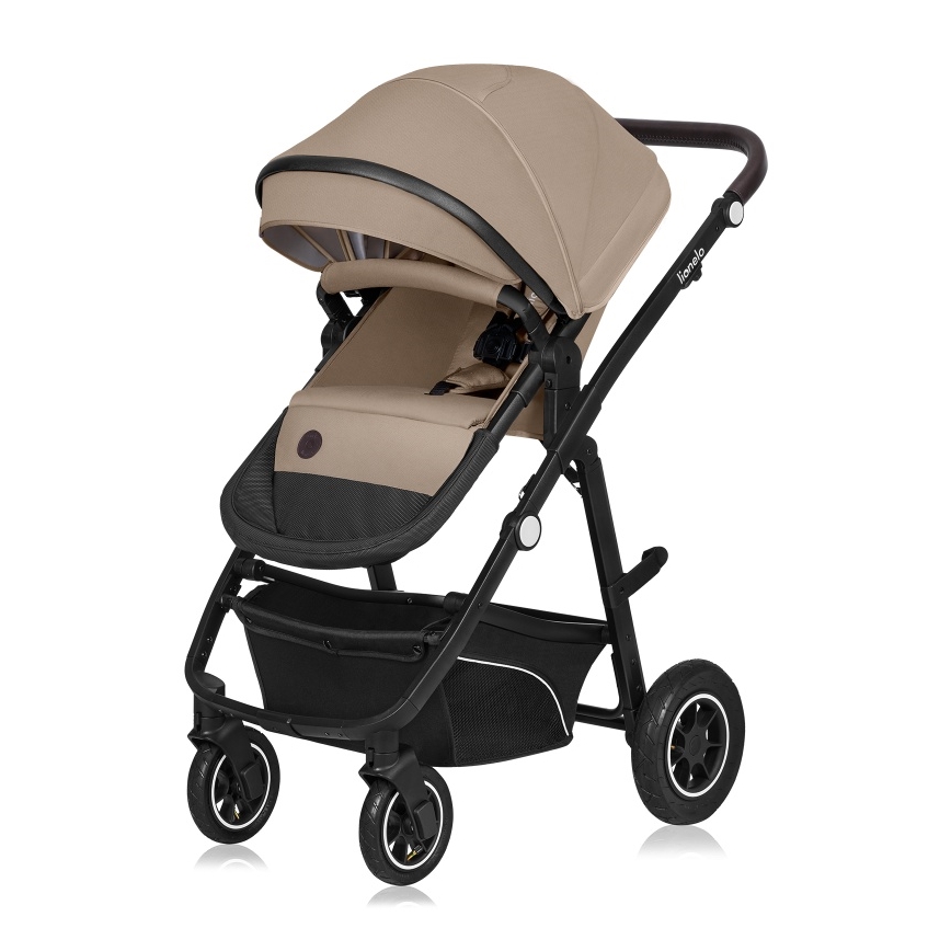 Lionelo - Kombinovaný kočárek 3v1 BIANKA Beige Sand