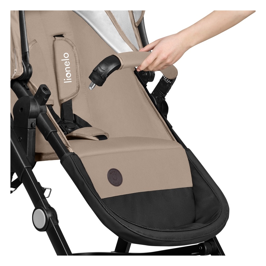 Lionelo - Kombinovaný kočárek 3v1 BIANKA Beige Sand