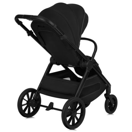 Lionelo - Kombinovaný kočárek 3v1 LAYLA Black Onyx