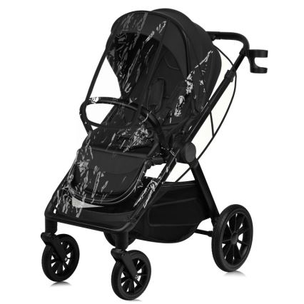 Lionelo - Kombinovaný kočárek 3v1 LAYLA Black Onyx