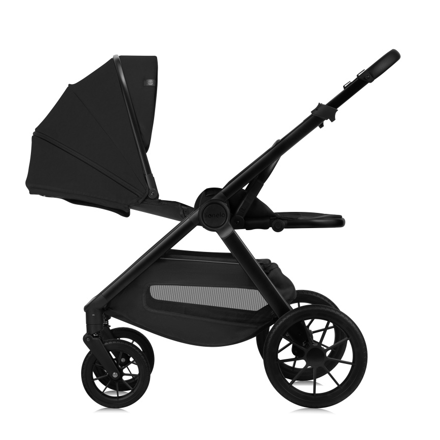 Lionelo - Kombinovaný kočárek 3v1 LAYLA Black Onyx