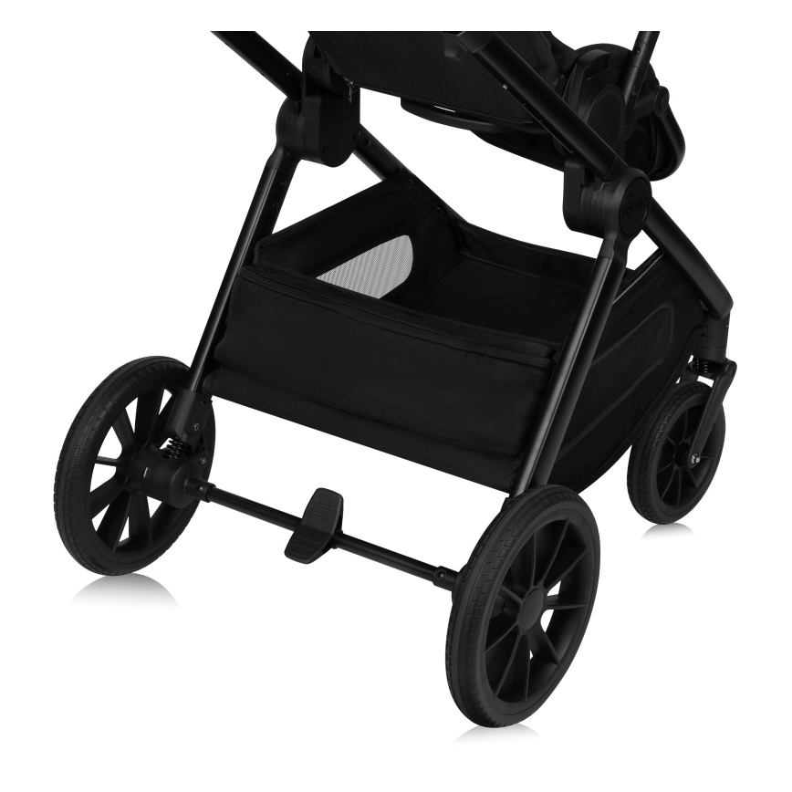 Lionelo - Kombinovaný kočárek 3v1 LAYLA Black Onyx