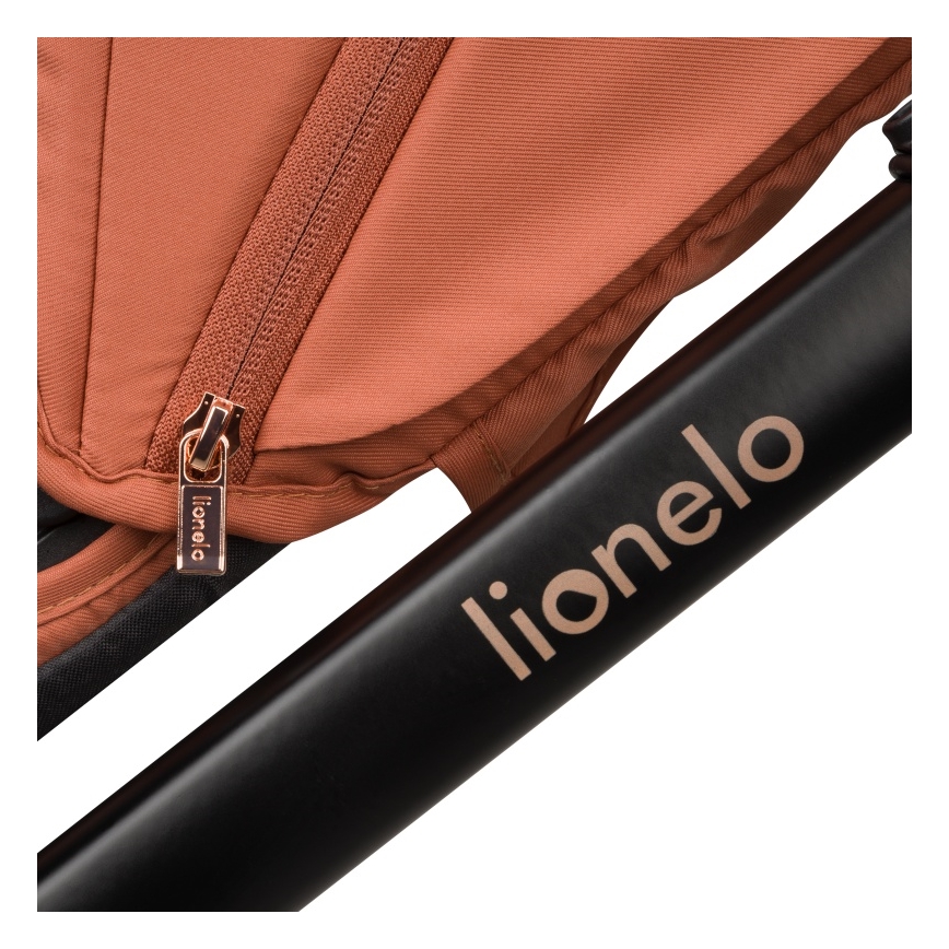 Lionelo - Kombinovaný kočárek 3v1 LAYLA Brown Rust
