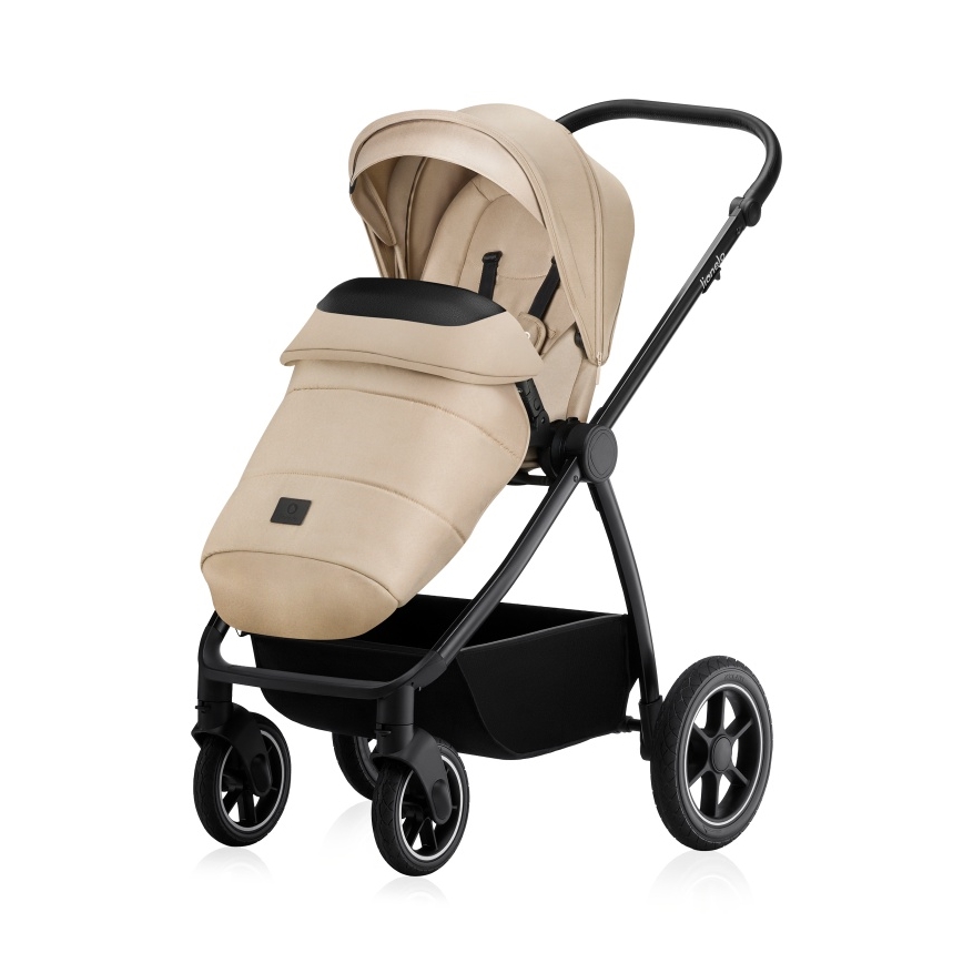 Lionelo - Kombinovaný kočárek 3v1 MERIL Beige Sand