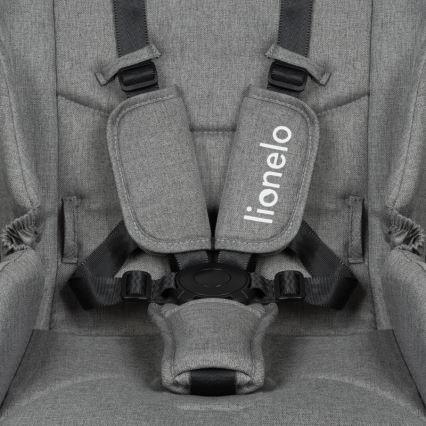 Lionelo - Kombinovaný kočárek 3v1 MERIL Grey Stone