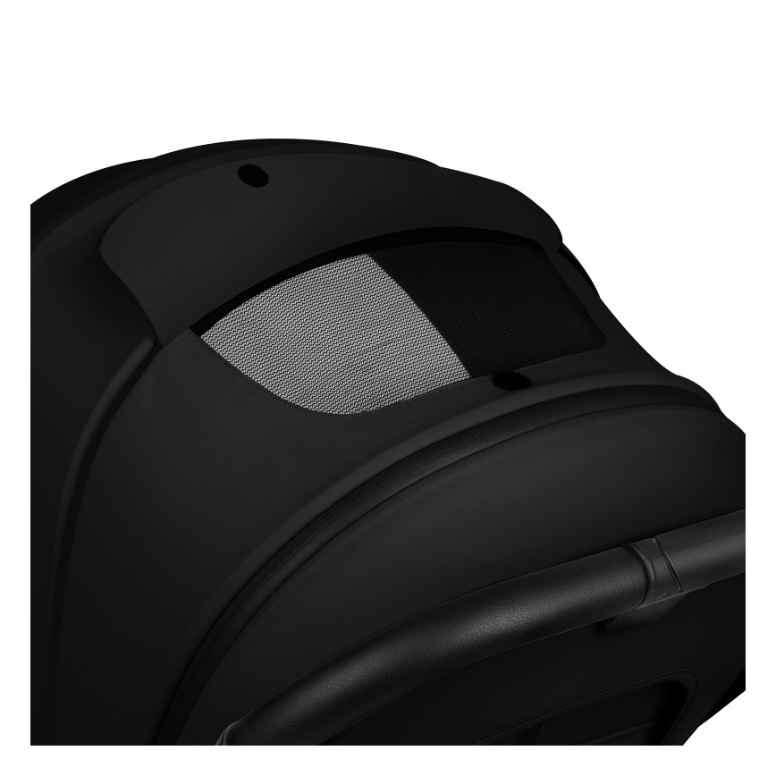 Lionelo - Kombinovaný kočárek 3v1 MIKA PLUS Black Onyx