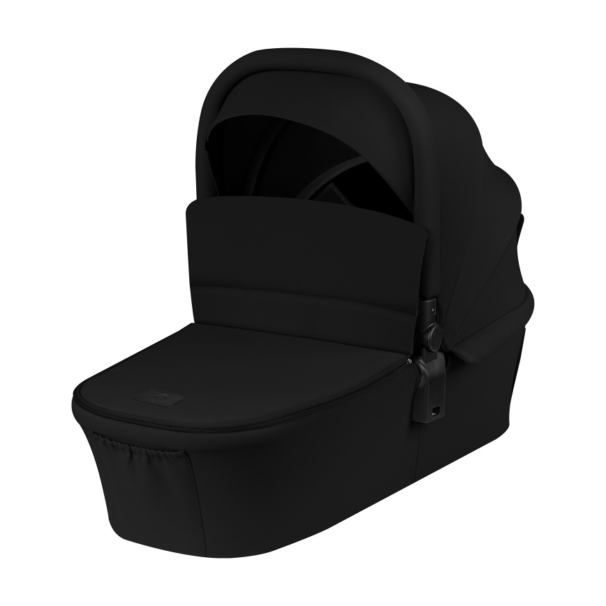 Lionelo - Kombinovaný kočárek 3v1 MIKA PLUS Black Onyx