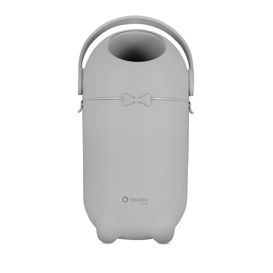 Lionelo - Koš na pleny PUREBIN 10 l Grey