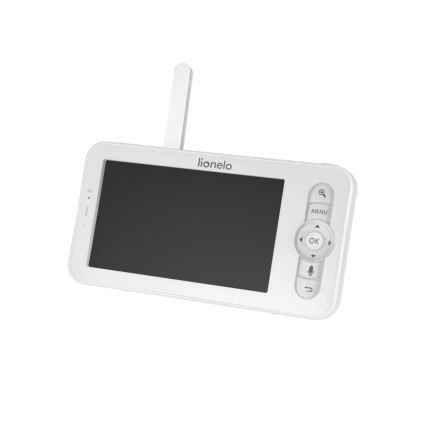 Lionelo - Nabíjecí dětská chůvička s monitorem BABYLINE 9.2 5V 3600 mAh