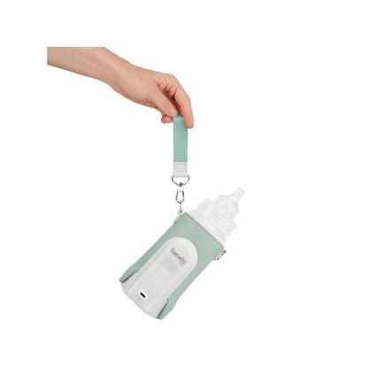 Lionelo - Nabíjecí ohřívač lahví THERMUP GO EVO 18W/5V zelená/bílá