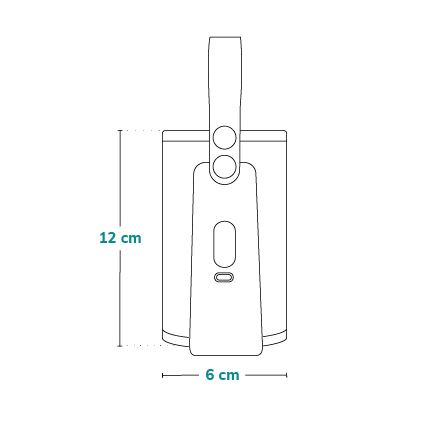 Lionelo - Nabíjecí ohřívač lahví THERMUP GO PLUS 10W/5V béžová