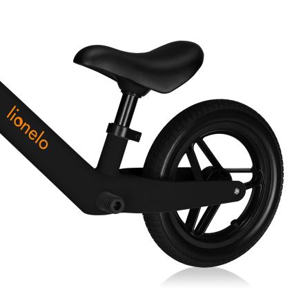 Lionelo - Odrážedlo TONI Black Orange