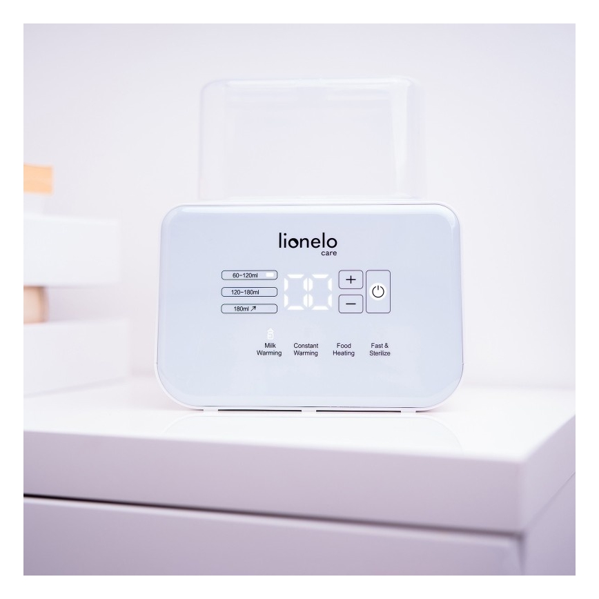 Lionelo - Ohřívač lahví THERMUP DOUBLE 250W/230V bílá