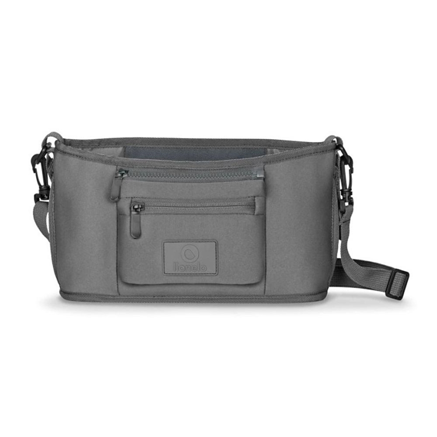 Lionelo - Organizér na kočárek LITTLE CUBE Grey Stone