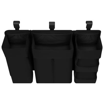Lionelo - Organizér na postýlku 3v1 SIDEPOCKET Black