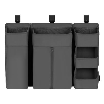Lionelo - Organizér na postýlku 3v1 SIDEPOCKET Grey